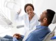 dentist performing dental exams